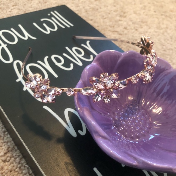 PRICE SLASH! 1 left! Rose gold faux stone headband - Picture 7 of 8